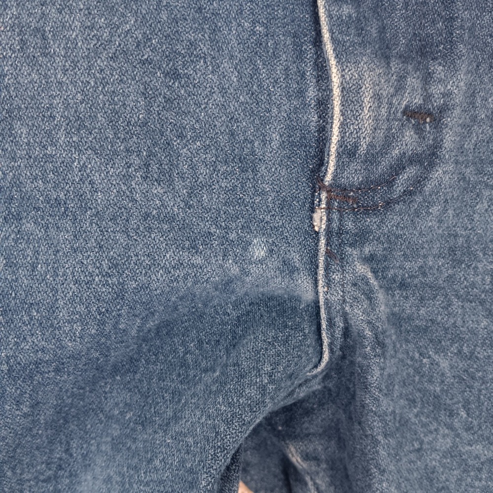 Wrangler Jeans Mens 46x34 Blue Cowboy Cut Original Fit 13MWZ Denim - Picture 11 of 11